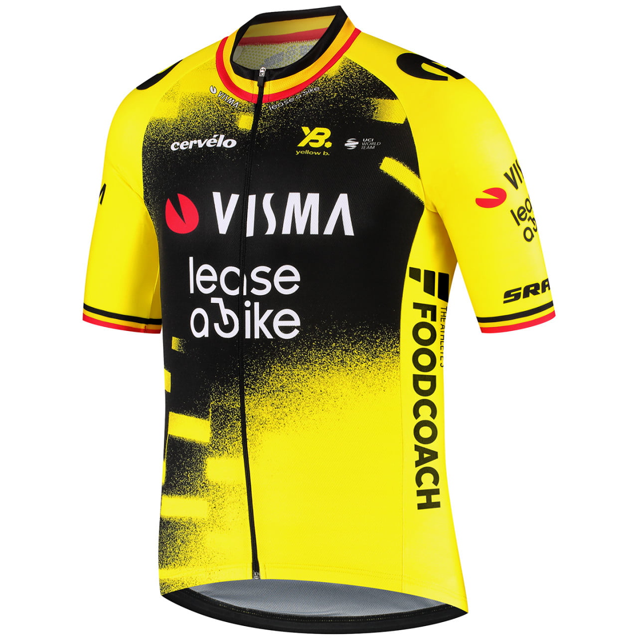 TEAM VISMA LEASE A BIKE Maillot manches courtes Wout van Aert The Wingbeat 2025