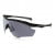 M2 Frame XL Cycling Eyewear 2022, polished black