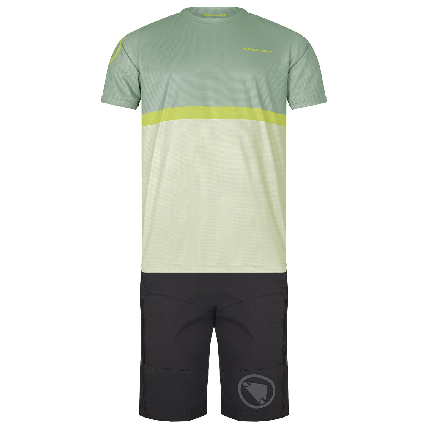 ENDURA Singletrack Core Set (fietsshirt + fietsbroek) set (2 artikelen), voor
