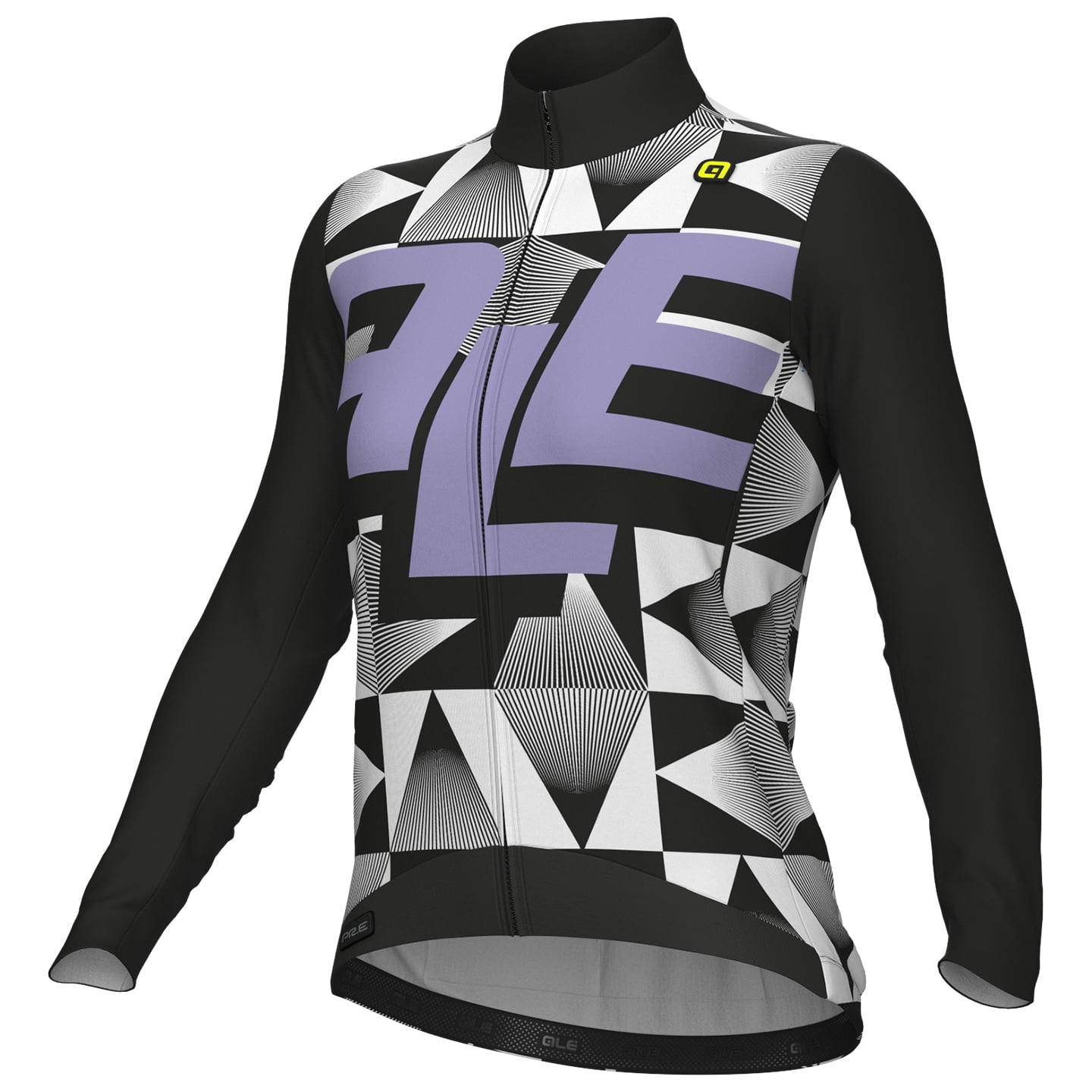 ALÉ Dames Langarmshirt Multiverso damesfietsshirt met lange mouwen, Maat L,