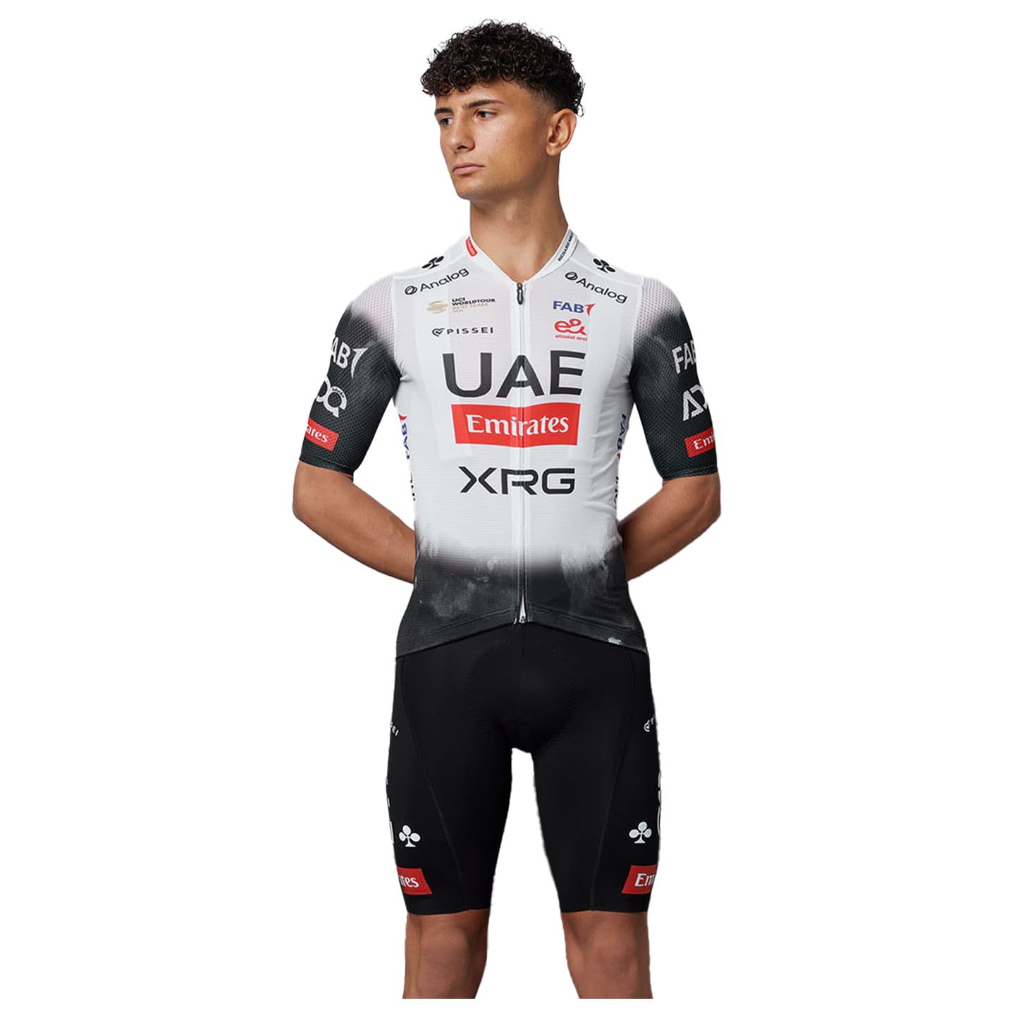UAE Team Emirates-XRG Race 2025 Set (fietsshirt + fietsbroek) set (2 artikelen),