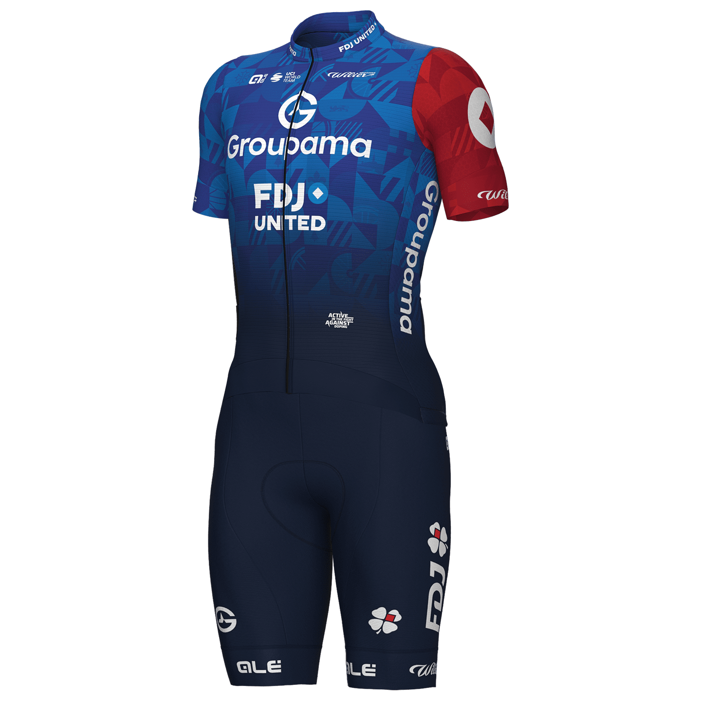 GOUPAMA-FDJ Tour de France Edition 2025 Set (fietsshirt + fietsbroek) set (2