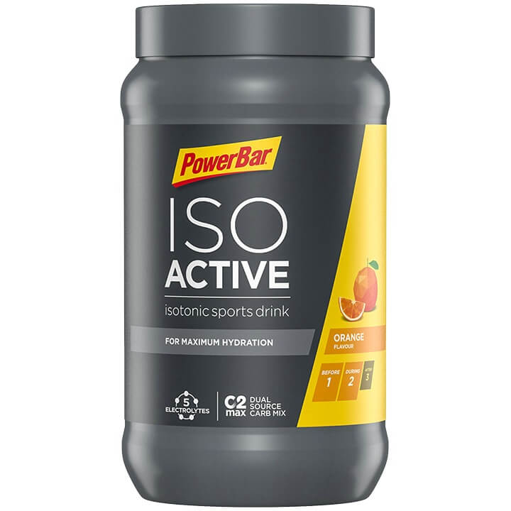 POWERBAR Isoactive Sports Drink Orange 600 g drank, Sportdrank, Prestatiedrank