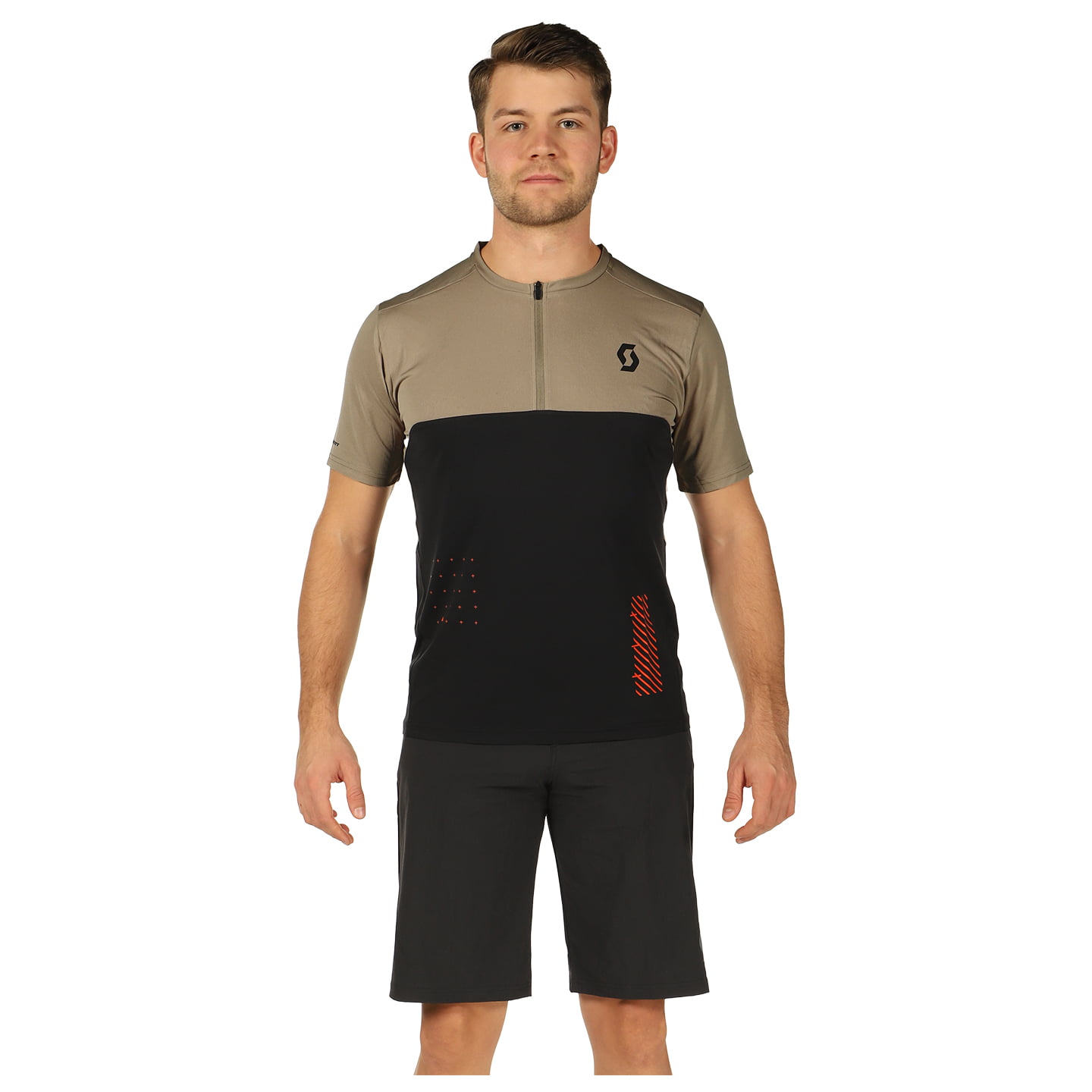 SCOTT Trail Vertic Zip Set (fietsshirt + fietsbroek) set (2 artikelen), voor