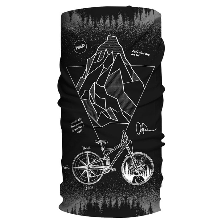 HAD multifunctioneel doek Artist Design Oli Dorn Signature, voor heren, Fietskle