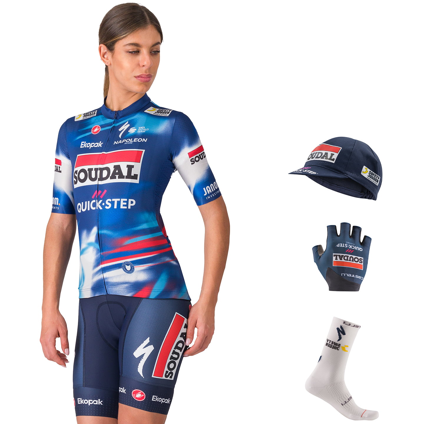 SOUDAL QUICK-STEP 2025 Dames Maxi-Set (5 stukken) maxiset (5 artikelen)
