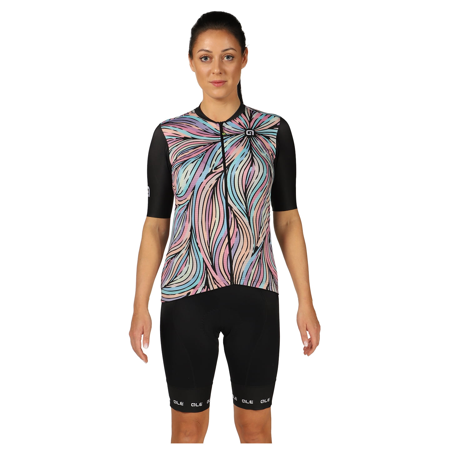 ALÉ Art Dames set (fietsshirt + fietsbroek) dames set (2 artikelen),