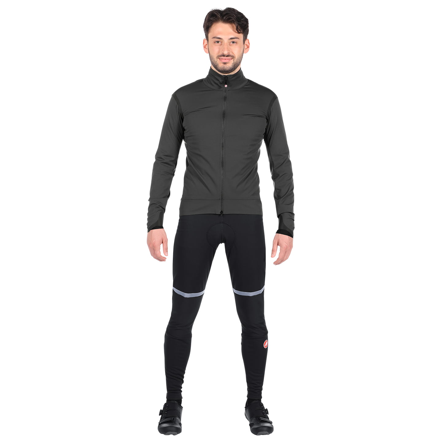CASTELLI Alpha Ultimate Insulated Set (winter jacket + cycling tights) Set (2 pieces), for men