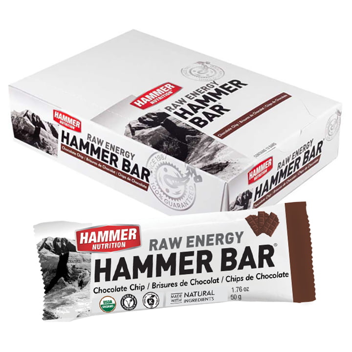 HAMMER NUTRITION EnergieVegan Chocolate Chip 12 repen/doos reep, Energierepen,