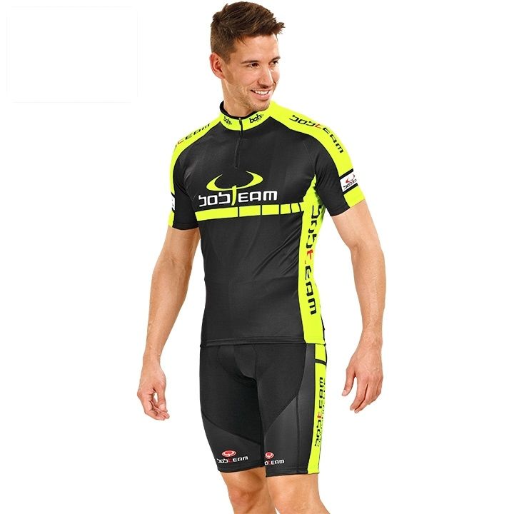 BOBTEAM Colors Set (cycling jersey + cycling shorts), for men