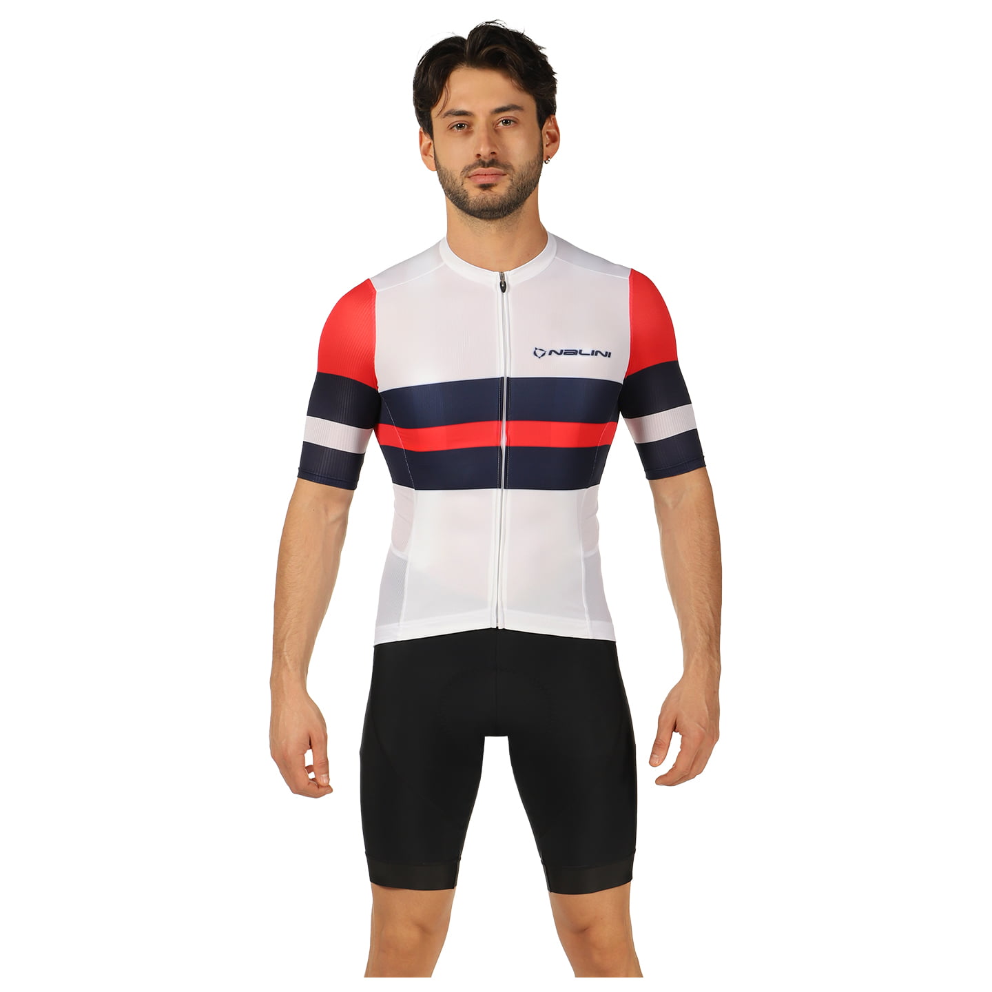 NALINI Linear Set (fietsshirt + fietsbroek) set (2 artikelen), voor heren