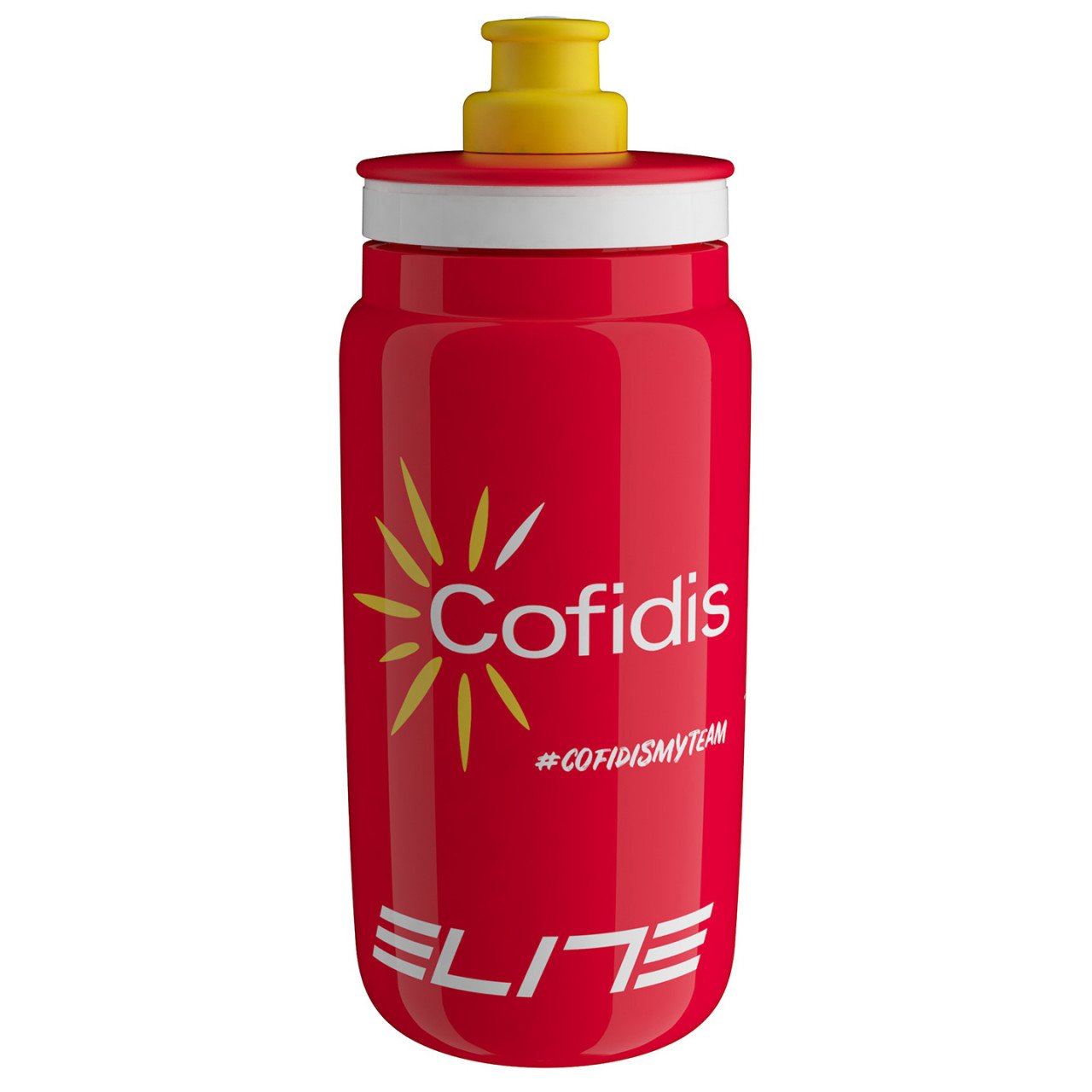 ELITE Fly Teams 2022 Cofidis 550 ml Water Bottle red