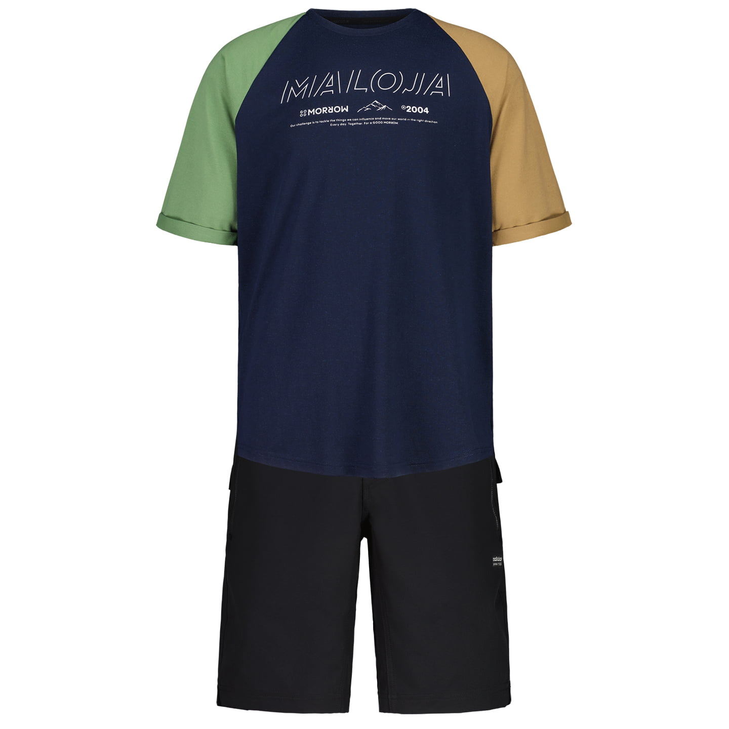 MALOJA AnderterM. Set (fietsshirt + fietsbroek) set (2 artikelen), voor heren
