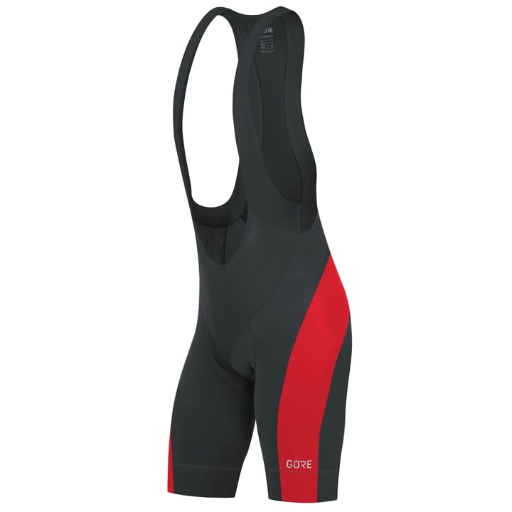 GORE WEAR korte broek met bretels C5 korte koersbroek, voor heren, Maat S, Wiele
