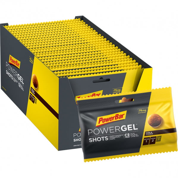 Powergel Shots Cola + caffeine 24 Units/Box Powergel Shots Cola + caffeine 24 Units/Box