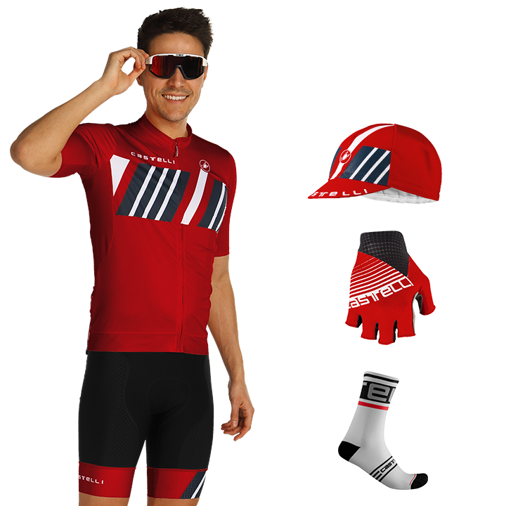 CASTELLI Hors Categorie Maxi-Set (5 stukken) maxiset (5 artikelen), voor heren,