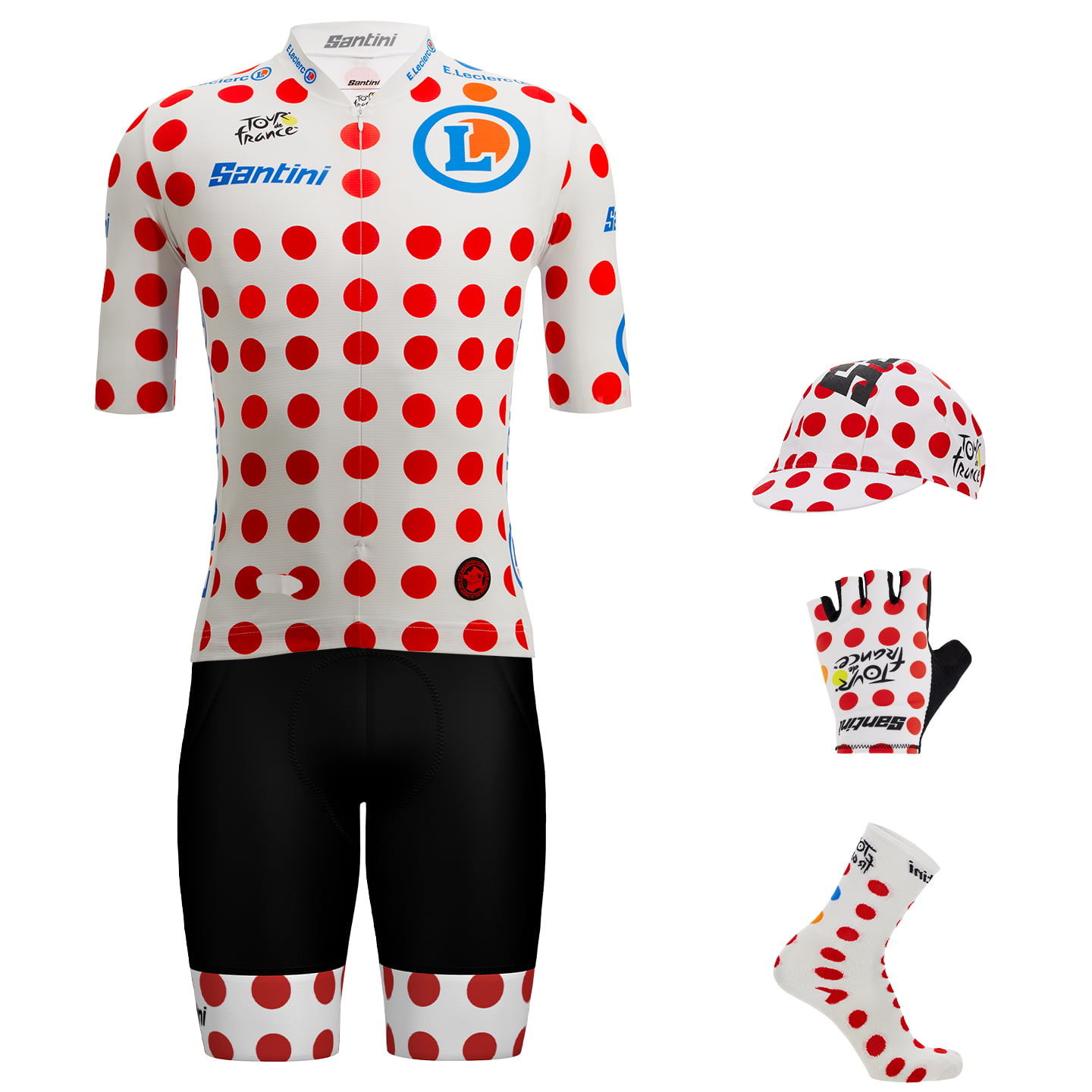 TOUR DE FRANCE Race 2025 Maxi-Set (5 stukken) maxiset (5 artikelen), voor heren,