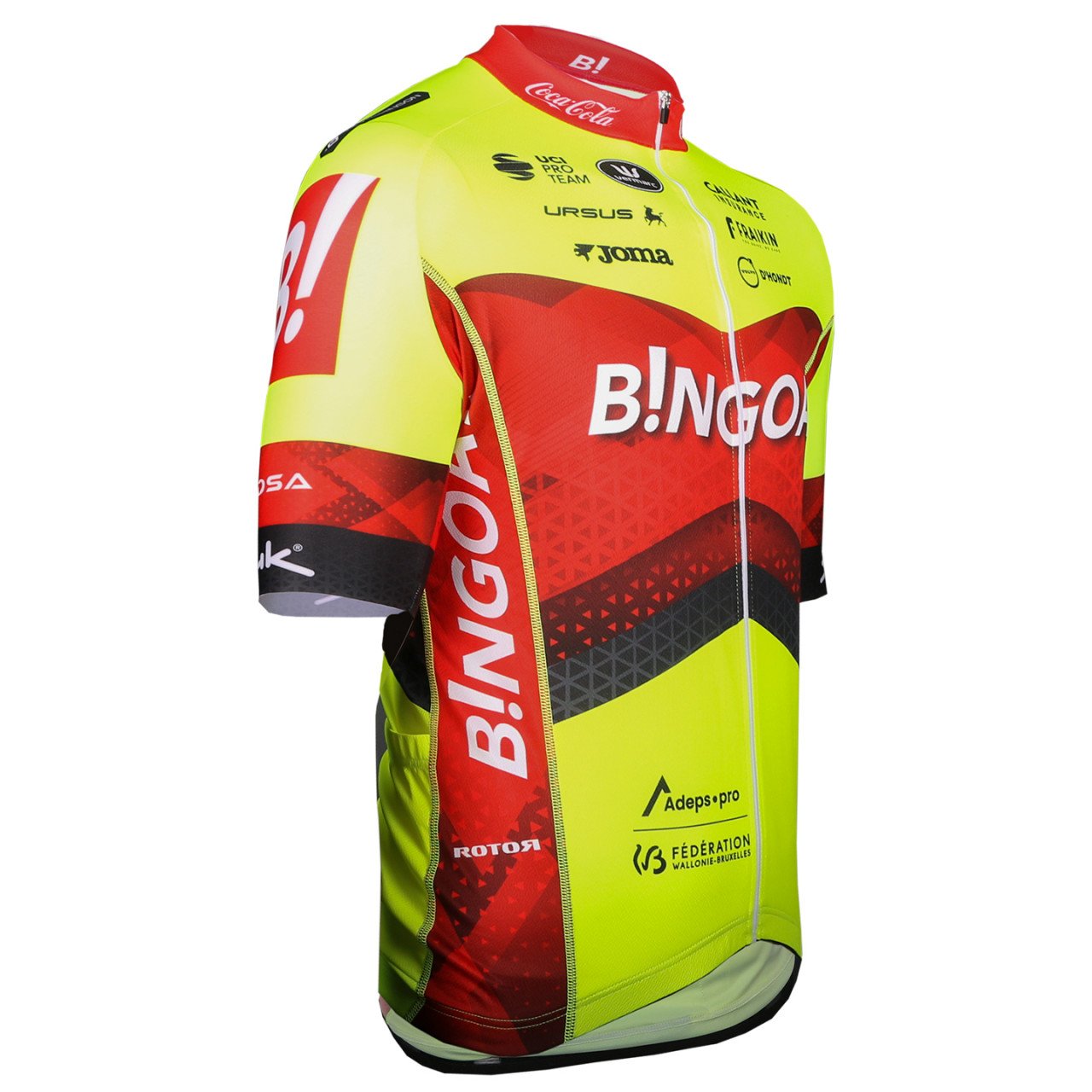 BINGOAL WALLONIE-BRUXELLES fietsshirt met korte mouwen 2024