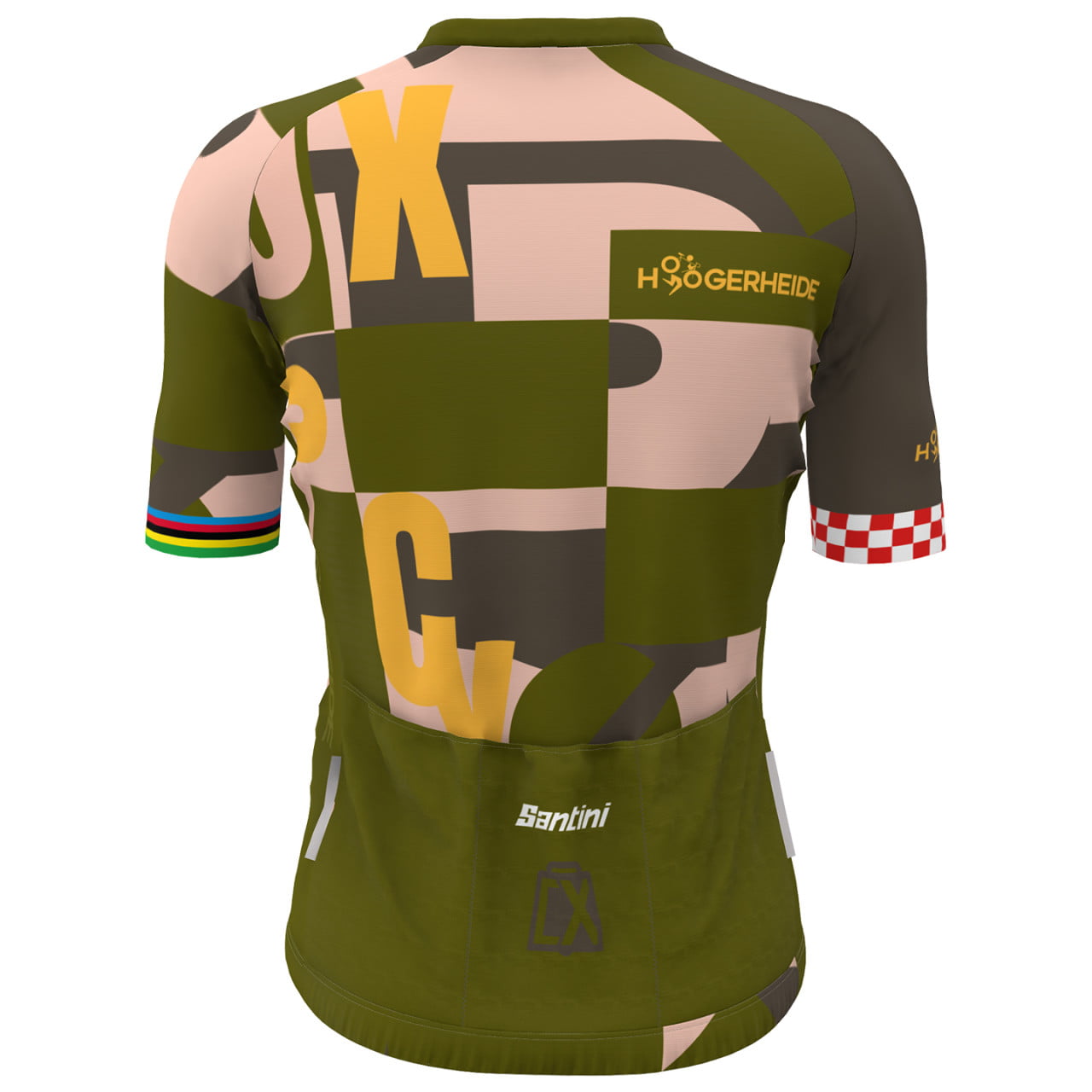 UCI WORLD CHAMPION Koszulka z krótkim rękawem Cyclo-Cross 2023