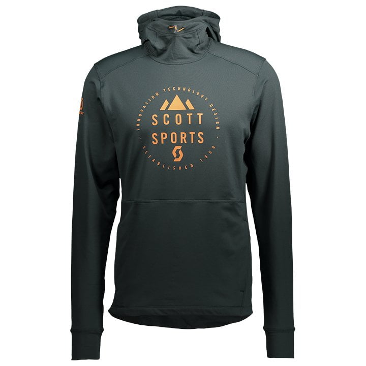 SCOTT Hoodie Defined Mid hoody, voor heren, Maat M, MTB shirt, Mountainbike kled