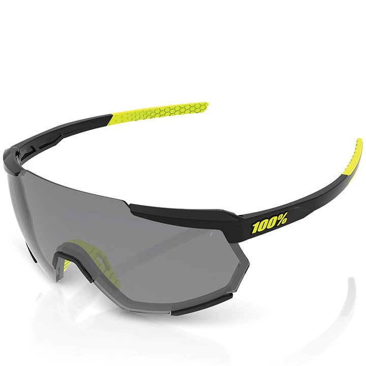 100% Brillenset Racetrap glanzend 2021 bril, Unisex (dames / heren), Sportbril,