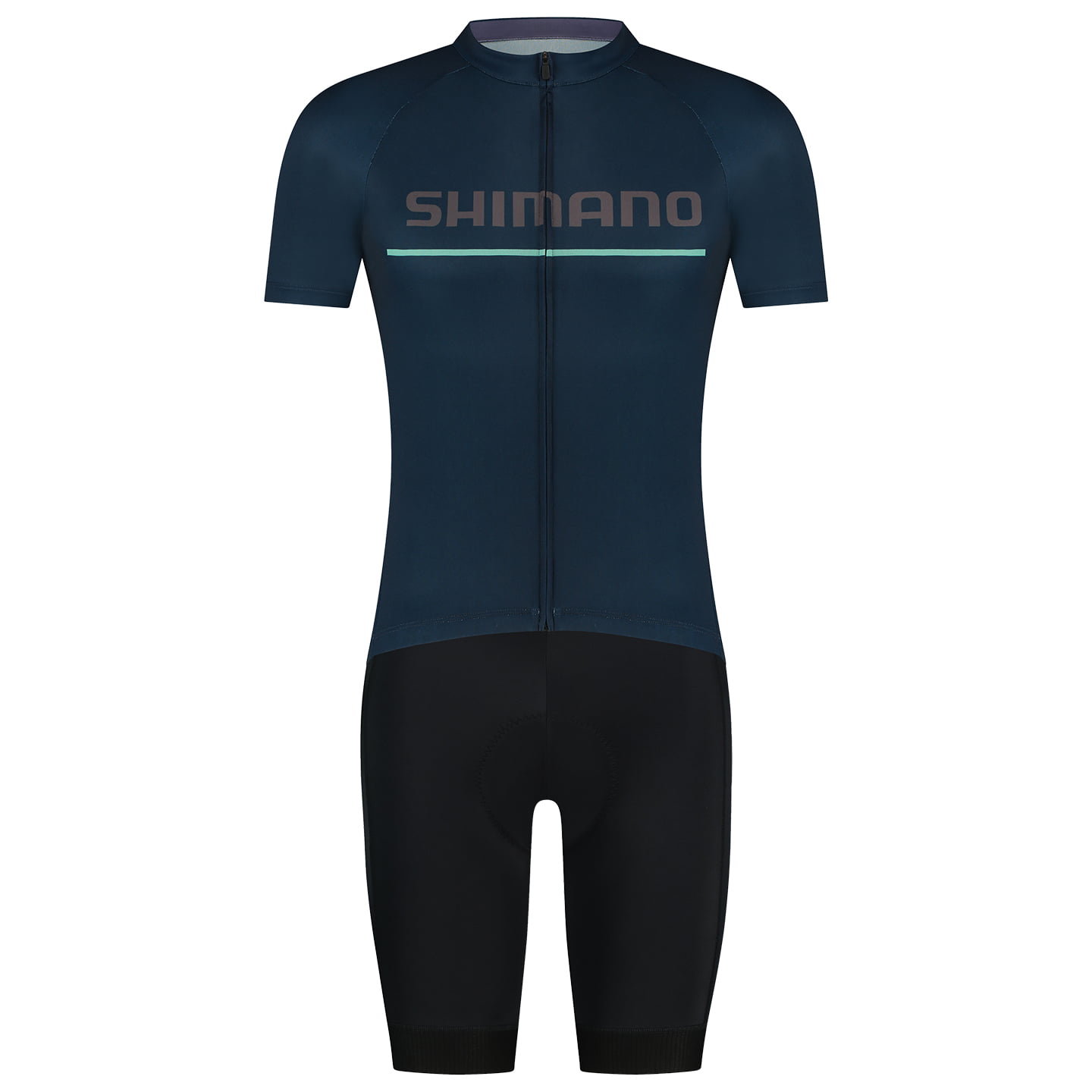 SHIMANO Logo Set (fietsshirt + fietsbroek) set (2 artikelen), voor heren