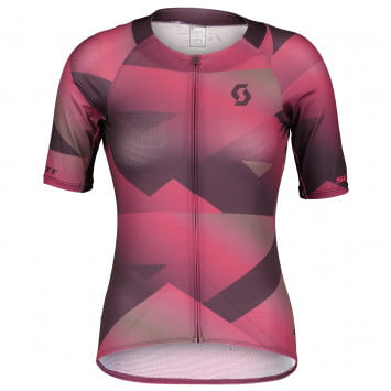 Scott RC AS Damen Winter Fahrrad Trikot rot/pink 2019 
