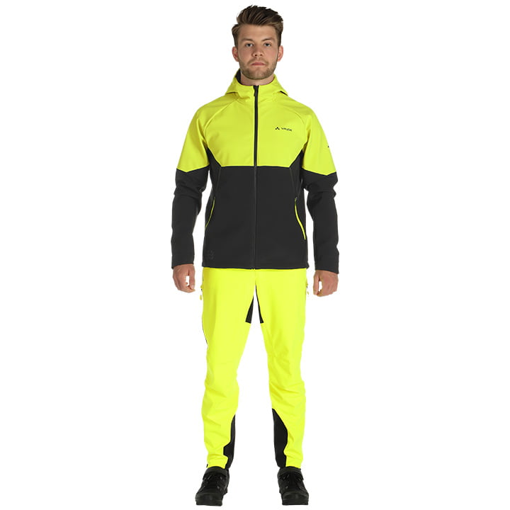 VAUDE Qimsa Set (winter fietsjack + lange koersbroek) set (2 artikelen), voor he