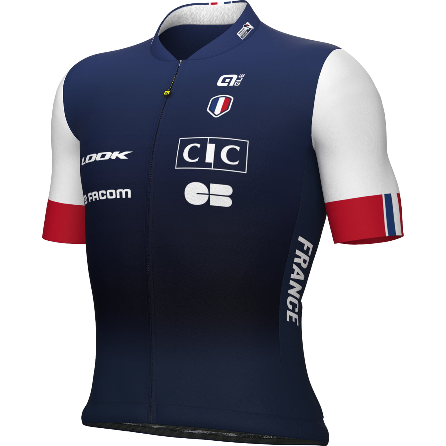 FRENCH NATIONAL TEAM 2024 Short Sleeve Jersey, for men, size 2XL, Cycle shirt, Bike gear