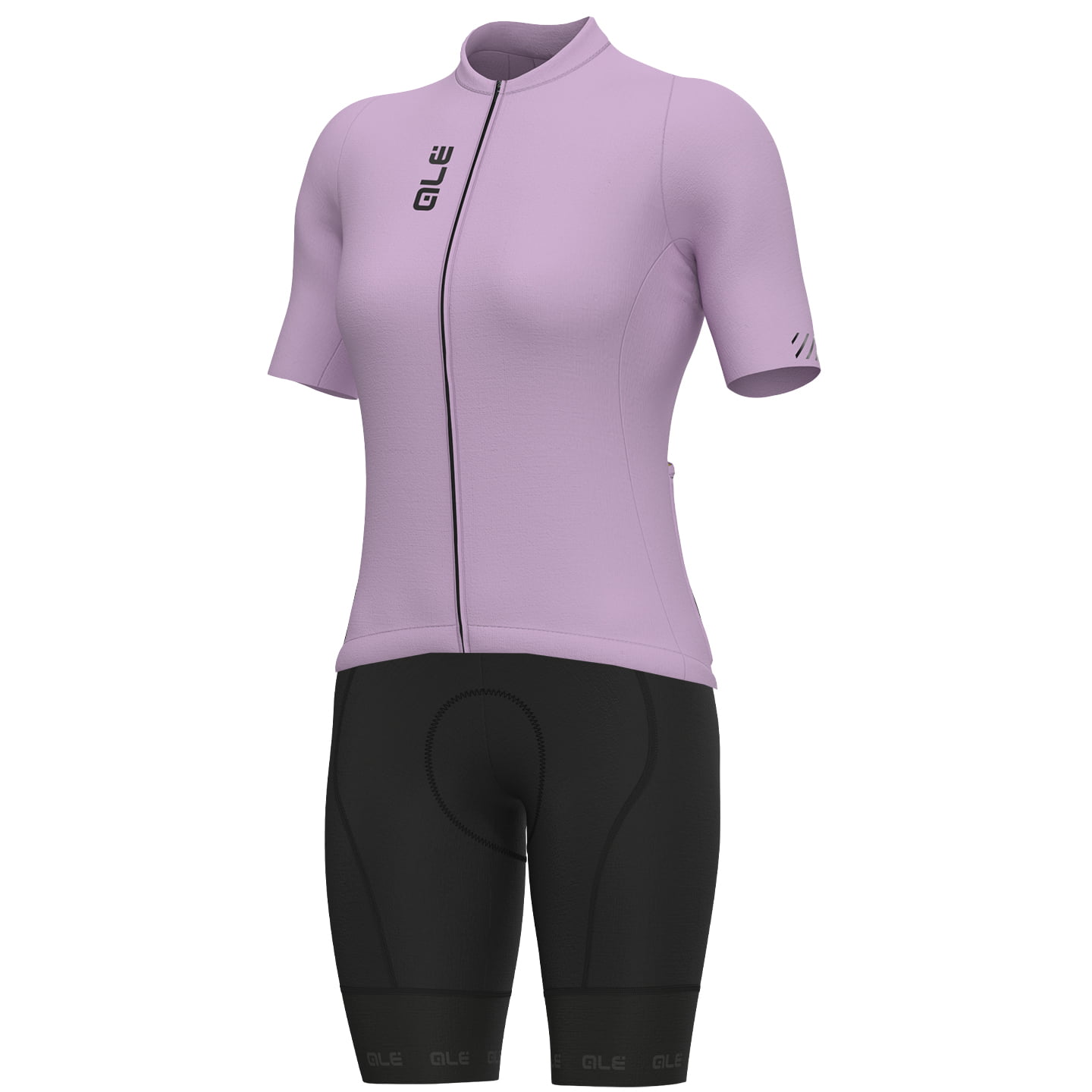 ALÉ Color Block Dames set (fietsshirt + fietsbroek) dames set (2 artikelen),