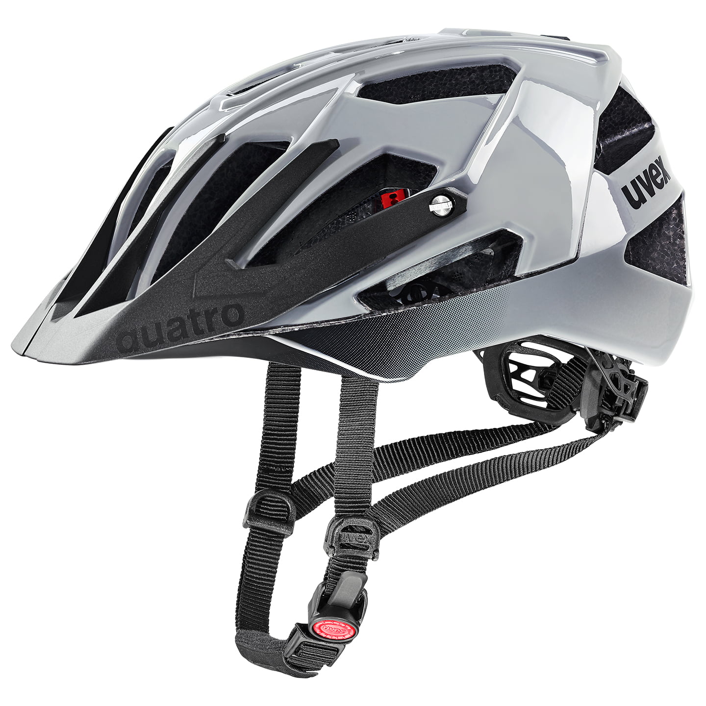 UVEX Quatro 2024 MTB Helmet, Unisex (women / men), size L, Cycle helmet, Bike accessories