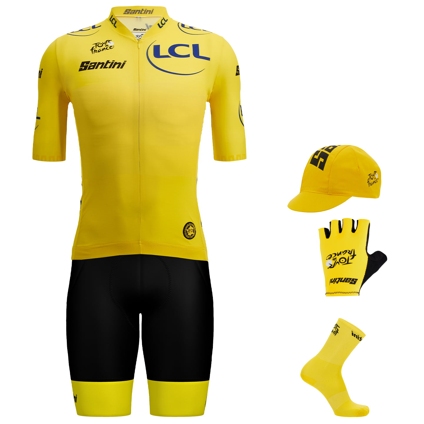 TOUR DE FRANCE Race 2025 Maxi-Set (5 stukken) maxiset (5 artikelen), voor heren,